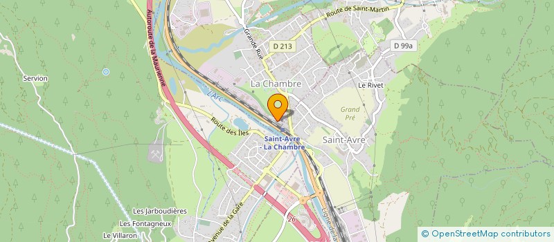 localisation de l'entreprise CSE ARKEMA LA CHAMBRE à SAINT-AVRE