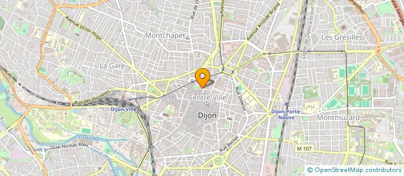 localisation de l'entreprise CSE BANQUE DE FRANCE BOURGOGNE FRANCHE COMTE  DIJON