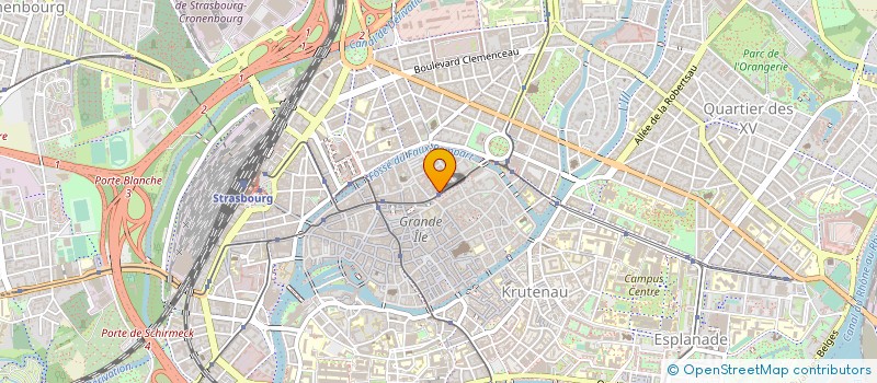 localisation de l'entreprise CSE BDF GRAND EST à STRASBOURG