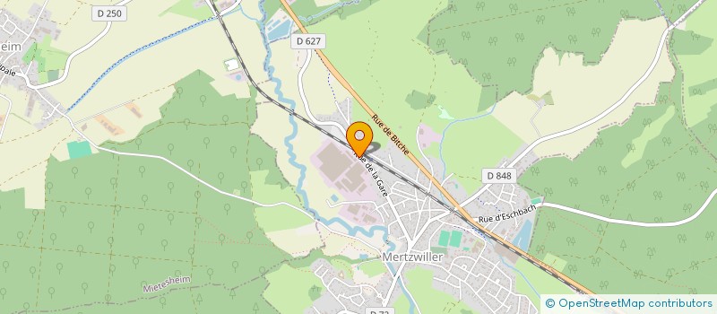 localisation de l'entreprise CSE BDR THERMEA FRANCE  MERTZWILLER