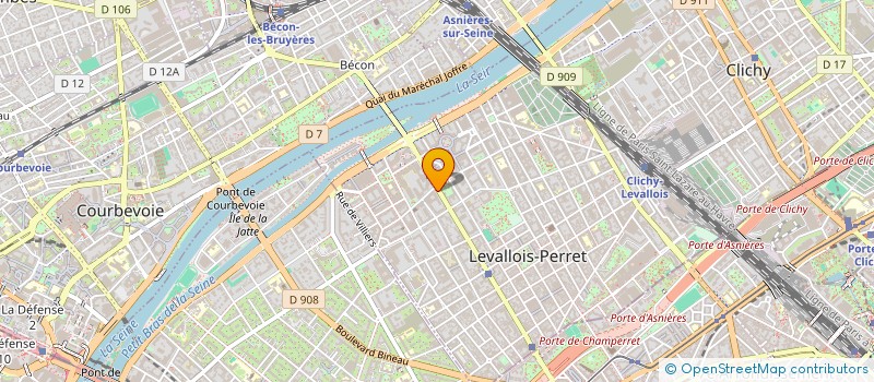 localisation de l'entreprise CSE BNP PARIBAS PERSONAL FINANCE FRANCE à LEVALLOIS-PERRET
