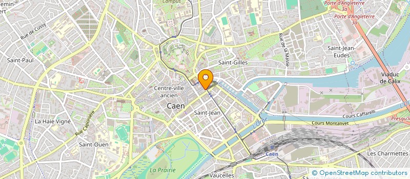 localisation de l'entreprise CSE CAISSE ALLOCATIONS FAMILIALES CALVADOS à CAEN