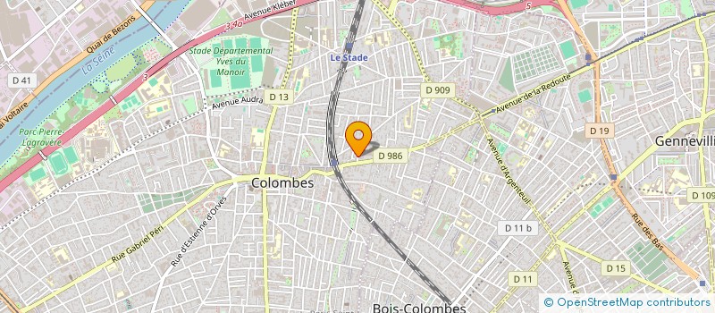 localisation de l'entreprise CSE COFACE à COLOMBES