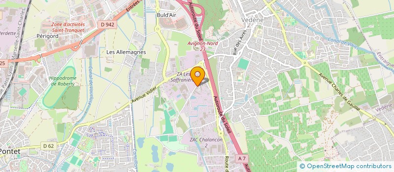 localisation de l'entreprise CSE CONCEPTION ET SYSTEMES ELECTROTECHNIQUES  VEDENE