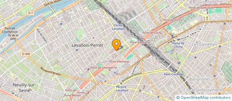 localisation de l'entreprise CSE COSMETIQUE ACTIVE FRANCE à LEVALLOIS-PERRET