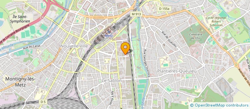 localisation de l'entreprise CSE CPAM DE LA MOSELLE à METZ