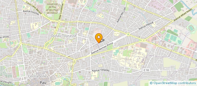 localisation de l'entreprise CSE CPAM PAU-PYRENEES à PAU