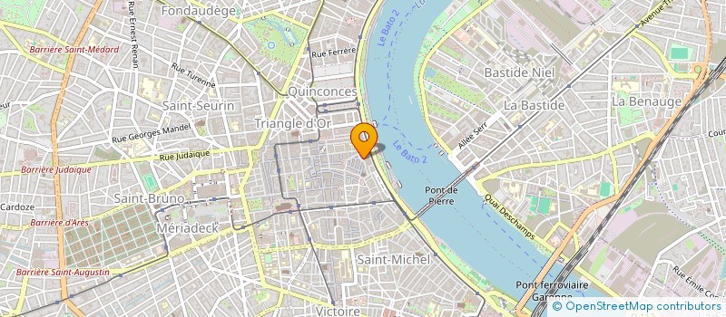 localisation de l'entreprise CSE DE LA CCI NOUVELLE AQUITAINE  BORDEAUX