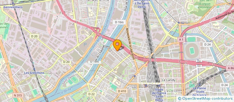 localisation de l'entreprise CSE DE LA SOCIETE DU GRAND PARIS à SAINT-DENIS