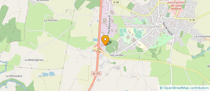 localisation de l'entreprise CSE DE NORMA AUTOLINE FRANCE  GUICHEN