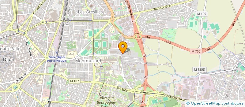 localisation de l'entreprise CSE DES DIRECTIONS CENTRALES  SAINT-APOLLINAIRE