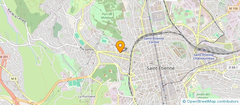 localisation de l'entreprise CSE DEUX FLEUVES LOIRE HABITAT  SAINT-ETIENNE