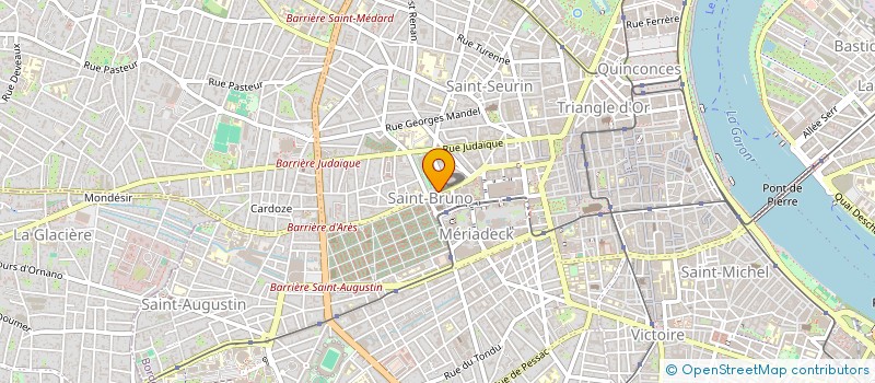 localisation de l'entreprise CSE DEX BSCC NOUVELLE AQUITAINE  BORDEAUX