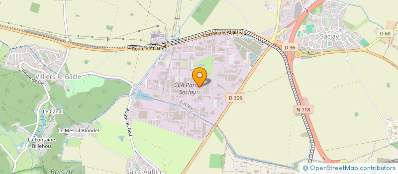 localisation de l'entreprise CSE DU CEA DE PARIS SACLAY  SACLAY