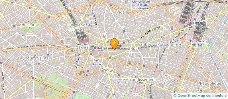 localisation de l'entreprise CSE DU CSE DU CIC IDF  PARIS