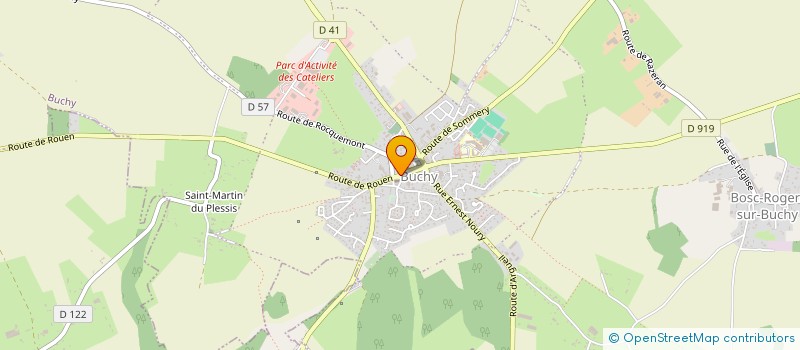 localisation de l'entreprise CSE DUCOURTIL  BUCHY