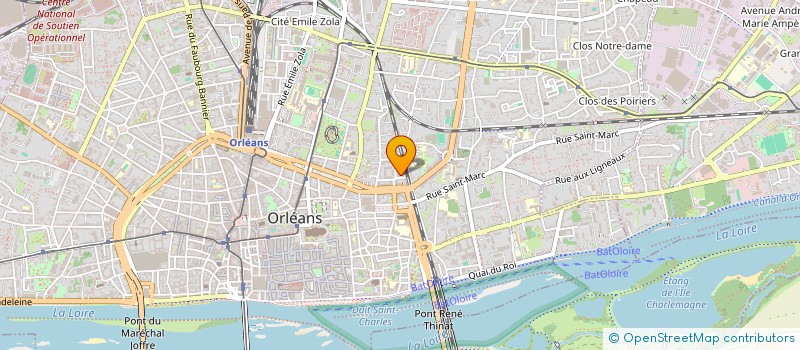 localisation de l'entreprise CSE-E BSCC DEX CVL à ORLEANS
