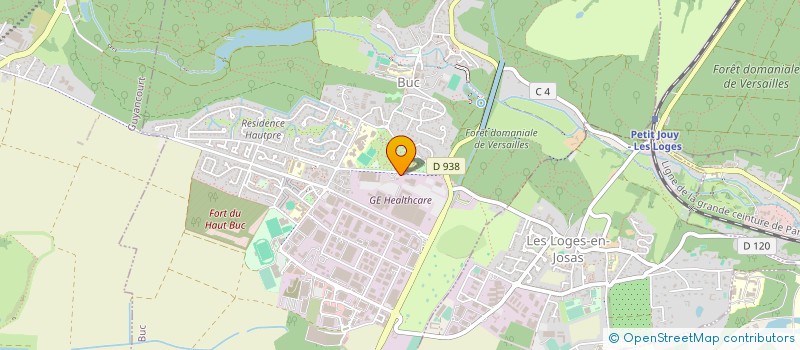 localisation de l'entreprise CSE -E DISTRIBUTION à BUC