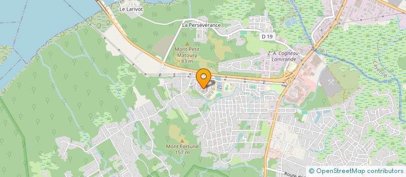 localisation de l'entreprise CSE EPFAG à MATOURY