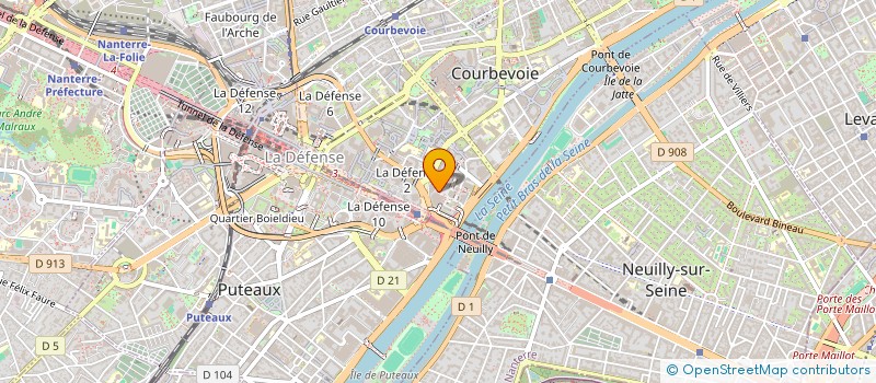 localisation de l'entreprise CSE EY TECHNOLOGIE à COURBEVOIE