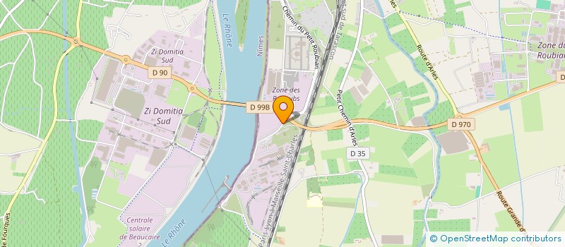 localisation de l'entreprise CSE FIBRE EXCELLENCE PROVENCE  TARASCON