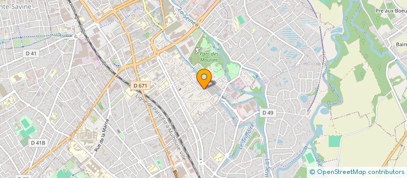 localisation de l'entreprise CSE FRANCE TEINTURE  TROYES