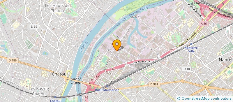 localisation de l'entreprise CSE FRANFINANCE à PUTEAUX