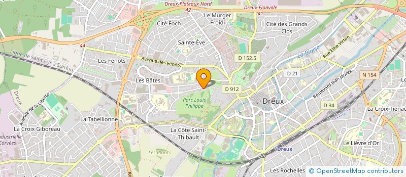 localisation de l'entreprise CSE GROUP SAS à DREUX