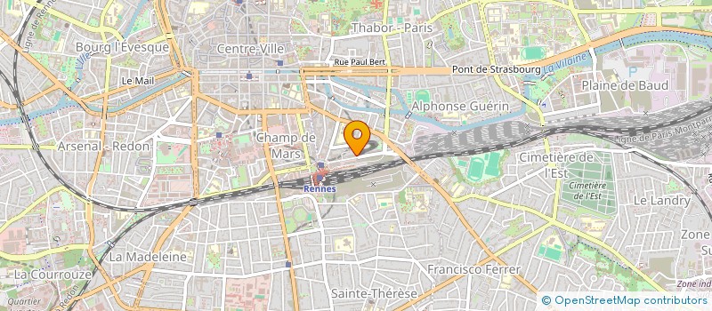 localisation de l'entreprise CSE GROUPAMA LOIRE BRETAGNE  RENNES
