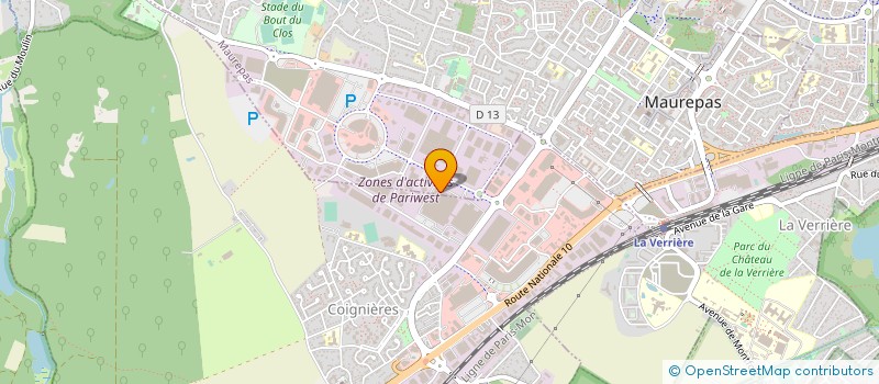 localisation de l'entreprise CSE HACHETTE LIVRE  MAUREPAS