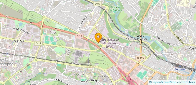 localisation de l'entreprise CSE IDEMIA PUBLIC & SECURITY OSNT-SER  OSNY