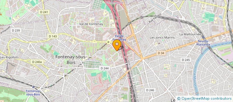 localisation de l'entreprise CSE ING MOP à FONTENAY-SOUS-BOIS