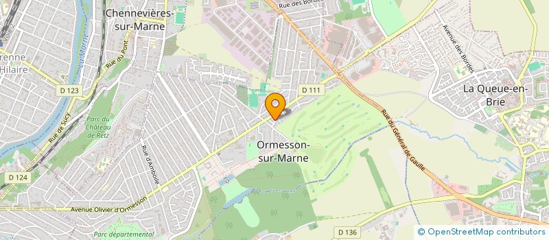 localisation de l'entreprise CSE INNOVACTION à ORMESSON-SUR-MARNE