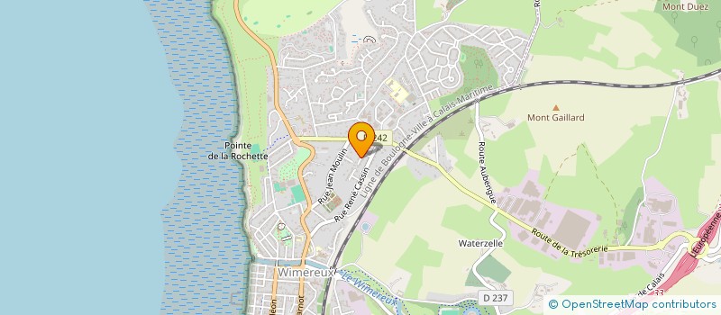 localisation de l'entreprise CSE INVEST  WIMEREUX