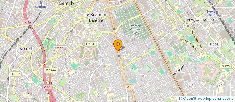 localisation de l'entreprise CSE LCL RESTAURANTS SIEGE OPERATIONNEL à VILLEJUIF