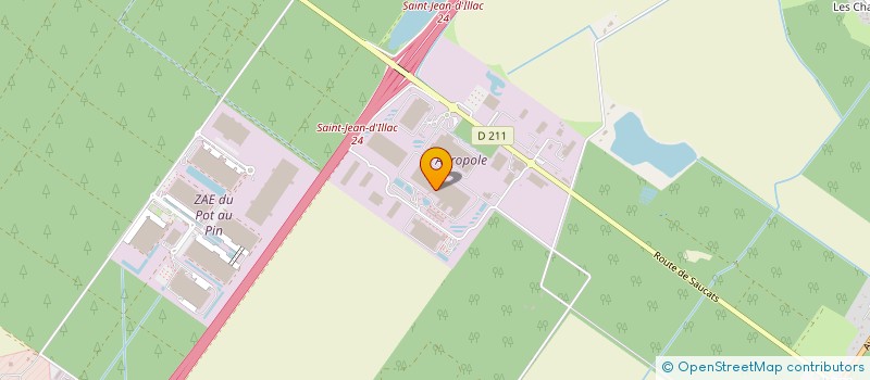 localisation de l'entreprise CSE LIDL DIRECTION REGIONALE AQUITAINE  CESTAS