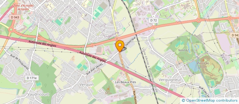 localisation de l'entreprise CSE LOCATION  VERQUIGNEUL