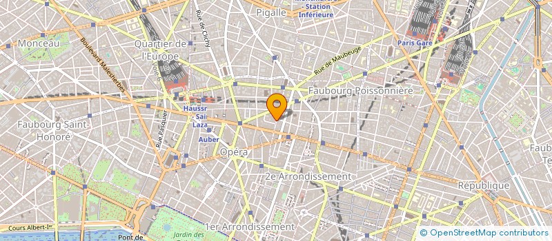 localisation de l'entreprise CSE MH NORD EST  PARIS
