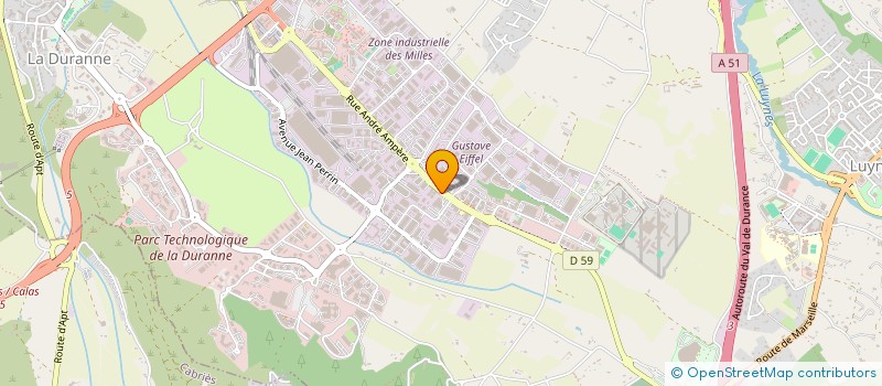 localisation de l'entreprise CSE MONEXT à AIX-EN-PROVENCE