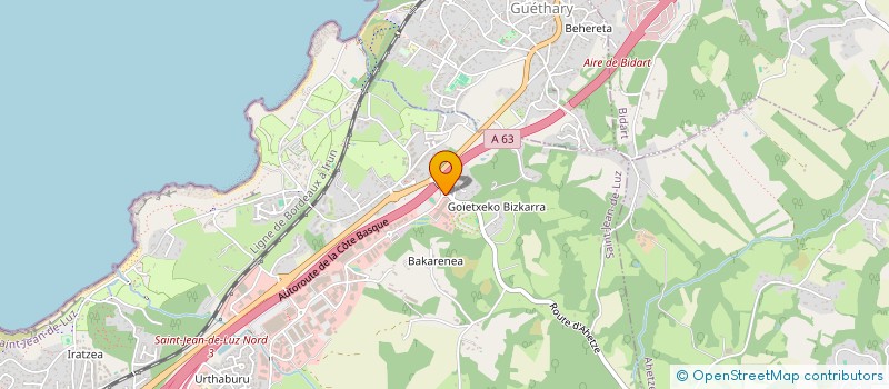 localisation de l'entreprise CSE NAPALI à SAINT-JEAN-DE-LUZ