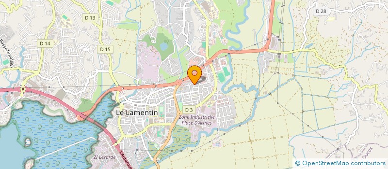 localisation de l'entreprise CSE OMASS  LE LAMENTIN