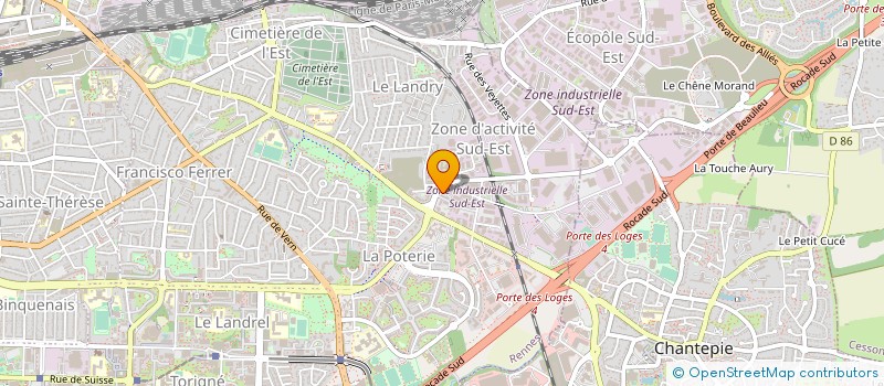 localisation de l'entreprise CSE PEP BRETILL'ARMOR  RENNES