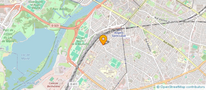 localisation de l'entreprise CSE PODELIHA à ANGERS