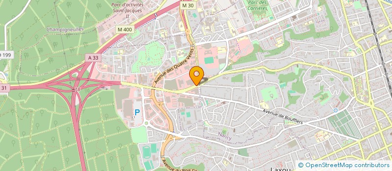 localisation de l'entreprise CSE RENAULT NANCY  LAXOU