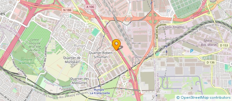 localisation de l'entreprise CSE RICOH  RUNGIS