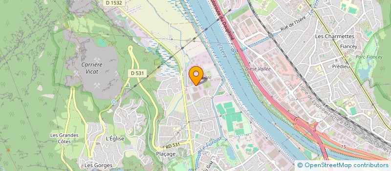 localisation de l'entreprise CSE SAFRAN AEROSPACE ET DEFENSE OXYGEN SYSTEMS  SASSENAGE