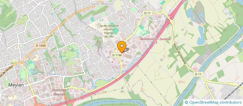 localisation de l'entreprise CSE SCHNEIDER ELECTRIC IT FRANCE  MONTBONNOT-SAINT-MARTIN