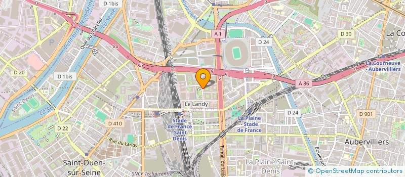 localisation de l'entreprise CSE SIEMENS HEALTHINEERS  SAINT-DENIS