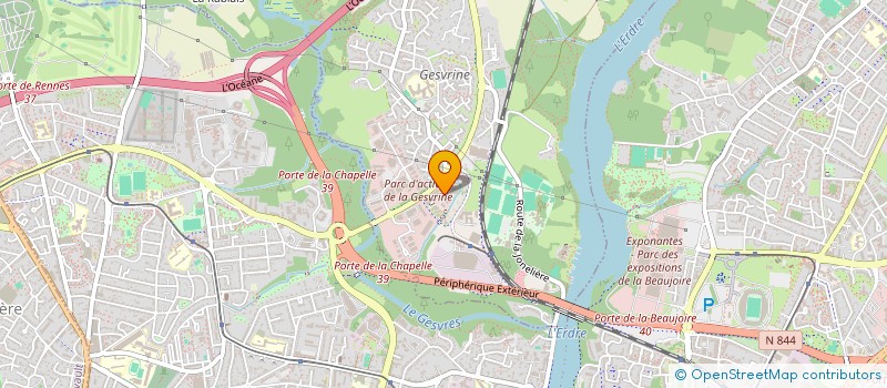 localisation de l'entreprise CSE SIGMA INFORMATIQUE  LA CHAPELLE-SUR-ERDRE