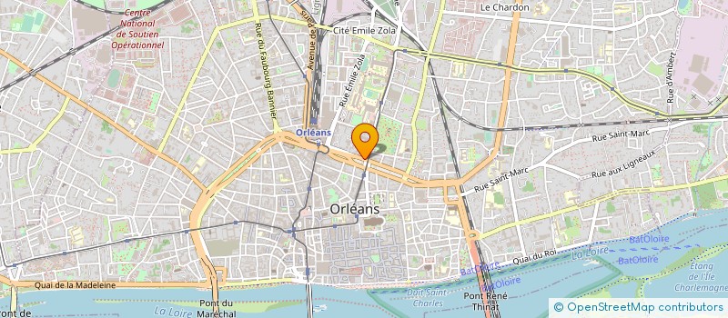 localisation de l'entreprise CSE SOGECAP ORLEANS à ORLEANS